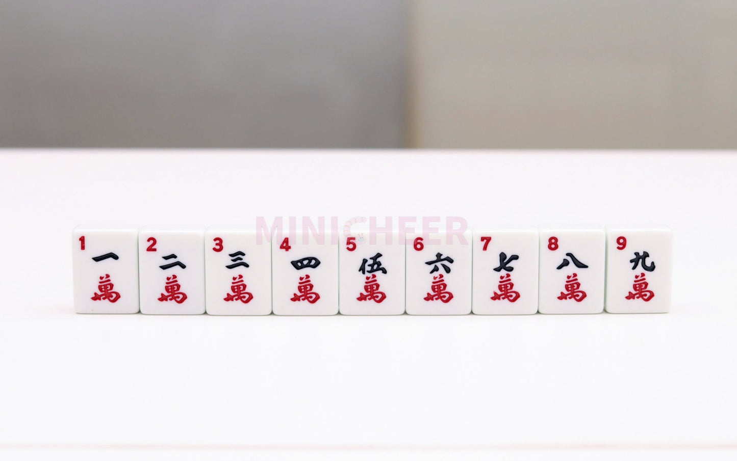 Standard American Mahjong Tiles 160 Pieces Premium Melamine Durable Long-Lasting